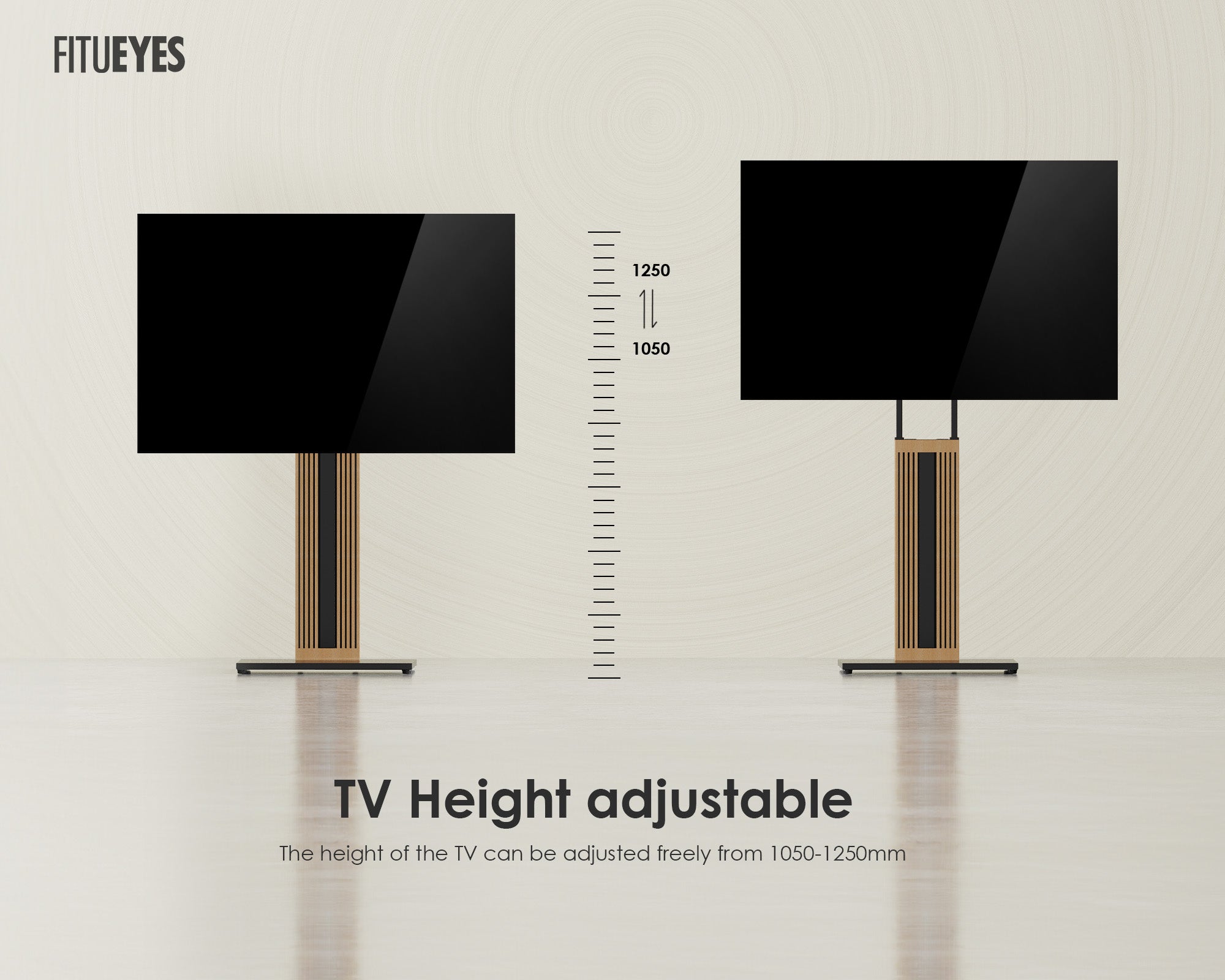 Zen FT65 TV Stand - High Type