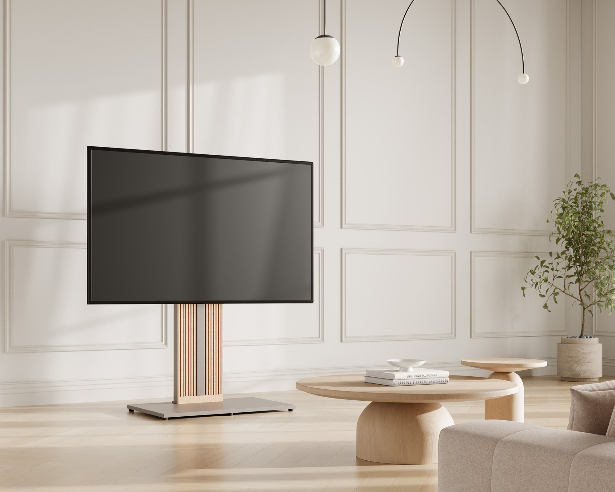 Zen FT88 TV Stand - High Type