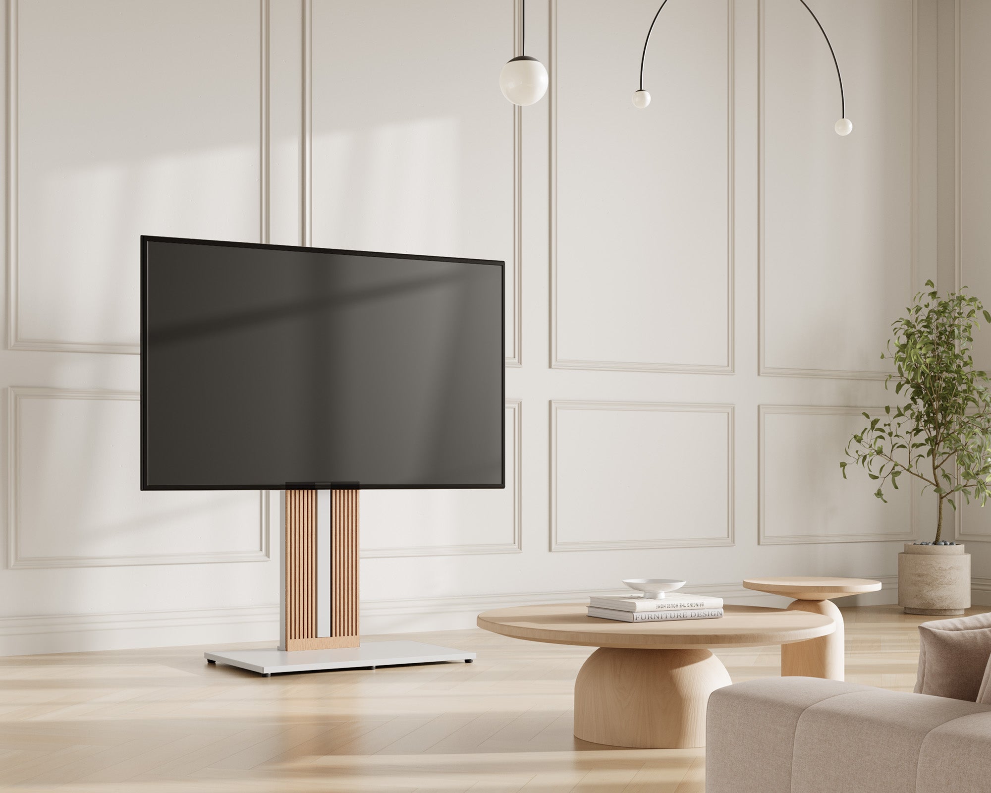 Zen FT88 TV Stand - High Type