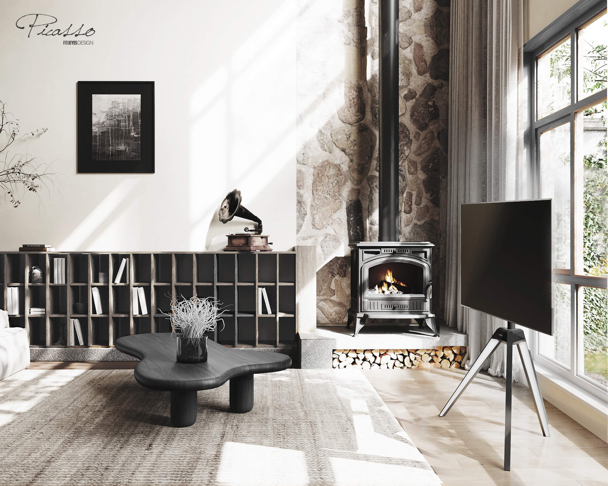 Picasso FT65 TV Stand